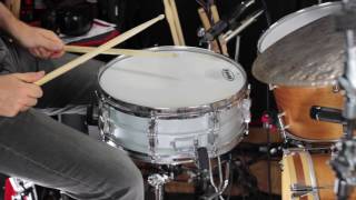 Video thumbnail for Ludwig Acrolite Snare Drum Shootout: Vintage 5x14 Vs. Reissued 6.5x14 by Mike Dawson