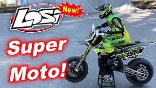 Losi Promoto-SM - RC Supermoto Supermotard - 1/4 RC Motorcycle