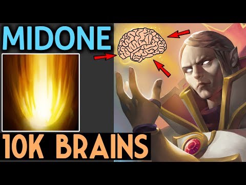MIDONE Dota 2 [Invoker] 10k Insane Brains