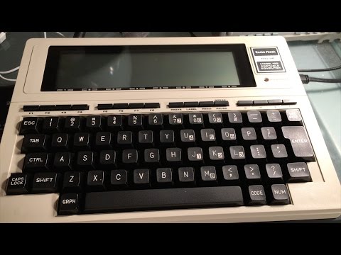 Functional TRS-80 Model 100