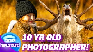 Who Is the 10 Year Old Wildlife Photography Star? | Newsround | News For Kids