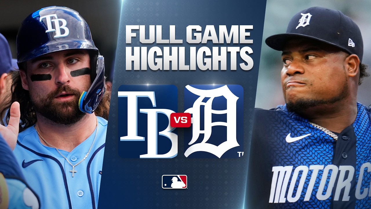 RAYS vs. TIGERS: Official Full Game Highlights (August 24) | 2026 MLB Season