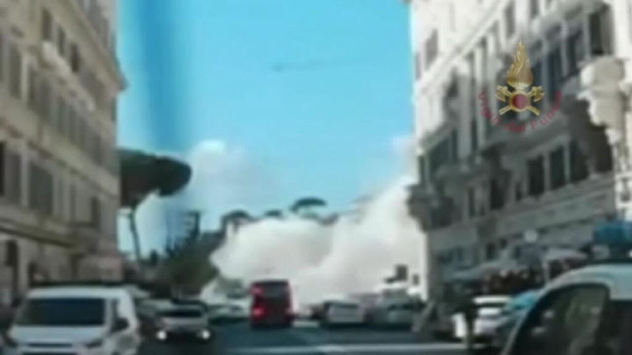 Sopralluogo alla Torre dei Conti a Roma, stabilizzata dopo il crollo dello scorso Novembre