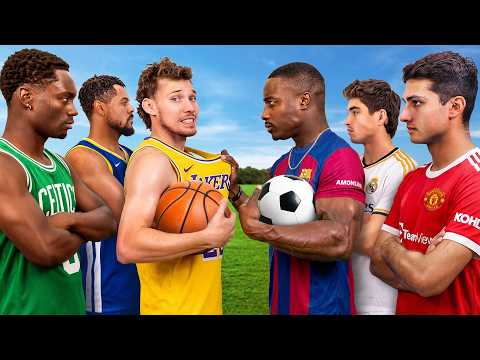 Hoopers vs. Footballers - Who are Better Athletes?