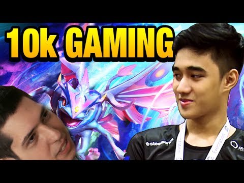 10k Abed [Puck] vs w33 [Storm spirit] Ti7 Dota 2