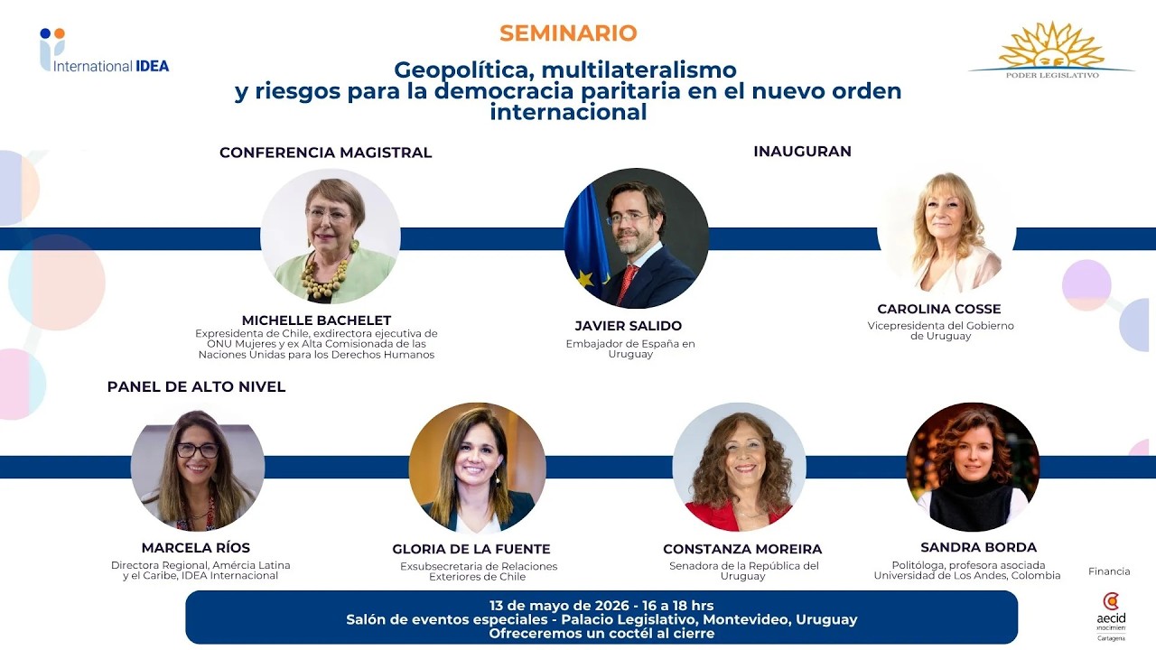 Encuentro de mujeres políticas de América Latina: Democracia, Tecnología y Nuevas Narrativas