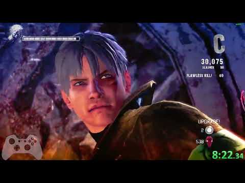 DmC Devil May Cry (2013) Vergils Downfall. NG Human N.M.G 38:27 RTA