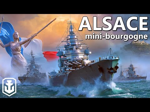 Buffed Alsace Is Like A Mini Bourgogne! (World of Warships)