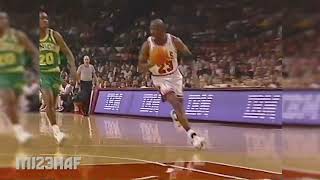 Michael Jordan Tormenting Sonics Since 1993 (1993.03.09)