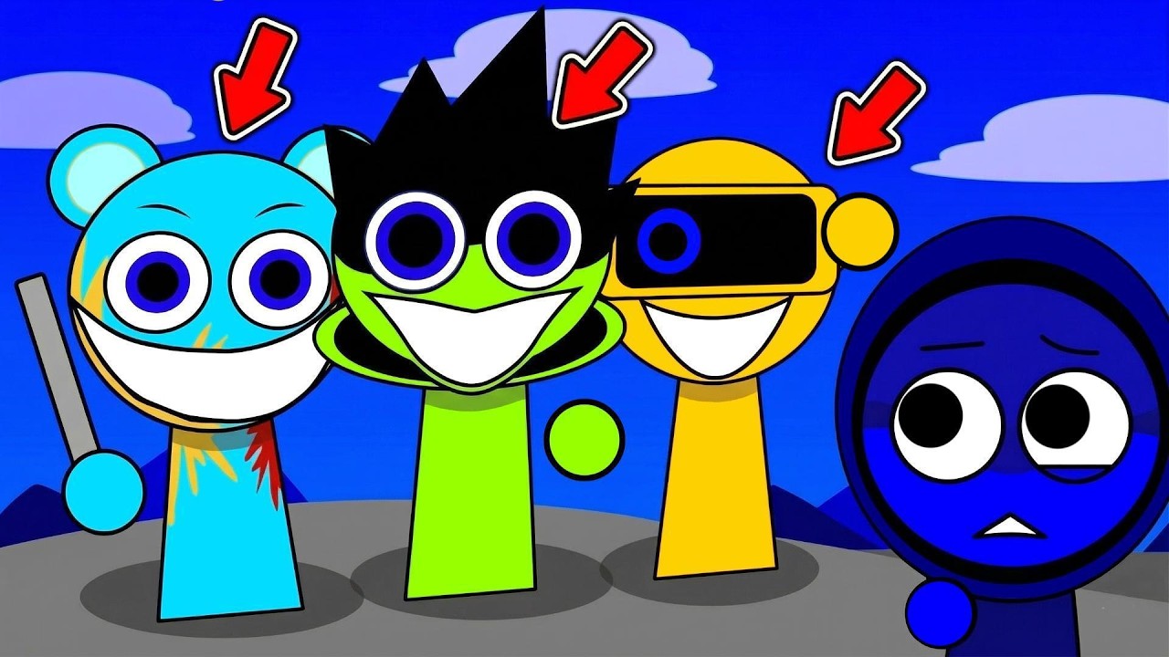 ナゾの青い物体にスプランキーの三人があやつられてしまった世界がやばい…