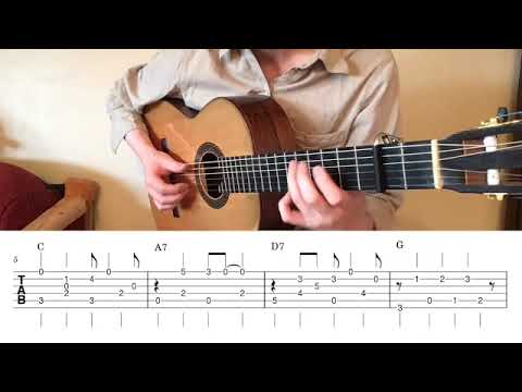 Alice's Restaurant - Arlo Guthrie - Fingerstyle free pdf