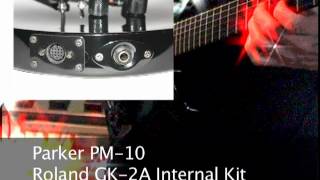 Video thumbnail for Roland GR-700 Guitar Synthesizer with RC-1324-VR Parker PM-10 by WayneJoness