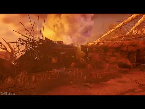 3 Hour - Evil West - Crashed Train Ambience