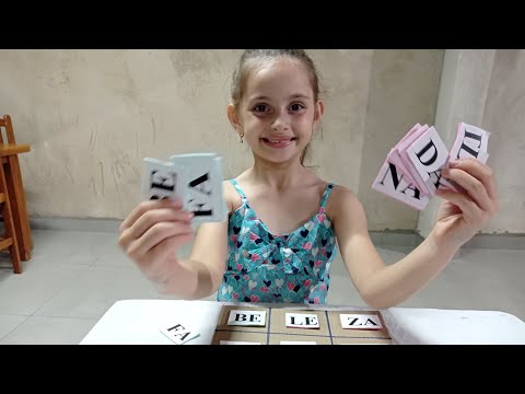 Jogo da velha SILÁBICO - Isis vs mamãe 🥰