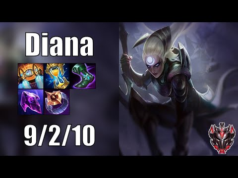 Diana vs Olaf JUNGLE - Patch 12.9 euw1 GRANDMASTER