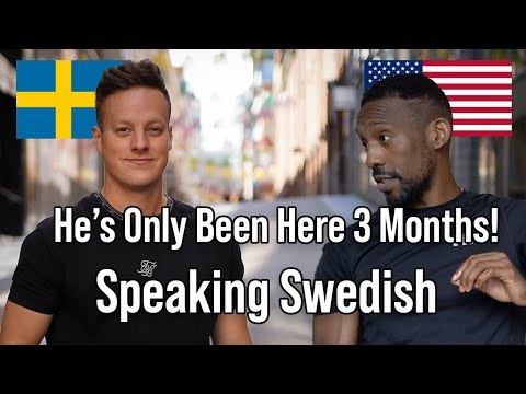 American Speaking Swedish After 3 Months In Sweden