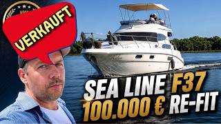 Sealine F37 Flybridge - 100.000 € RE-FIT #yacht #boating #boatlife #yachtlife #yachting