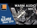 L&M @ NAMM 2019: Warm Audio Microphones