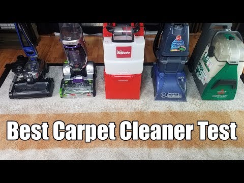 Best Carpet Cleaning Machines Tested - 2018