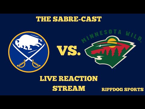 Sabres Vs. Wild Live Reaction Stream (Rippdog Sports)