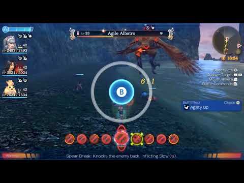 Xenoblade Chronicles - Unique Monster: Agile Albatro