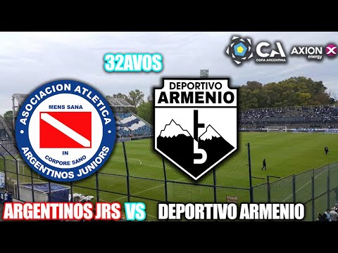 ARGENTINOS JRS - DEPORTIVO ARMENIO 32AVOS DE FINAL DE LA COPA ARGENTINA 2023 - TheLautyMV
