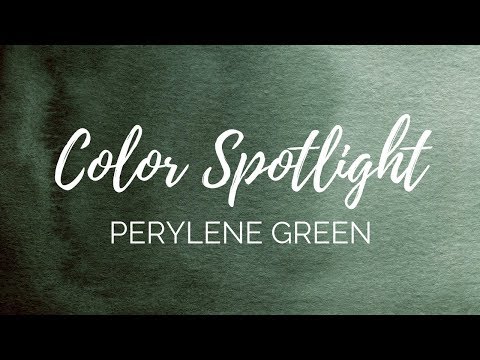 Color Spotlight Returns - Perylene Green (PBk31)