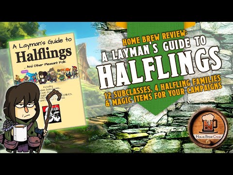 A Layman's Guide to Halflings - Dungeons & Dragons 5e Supplement