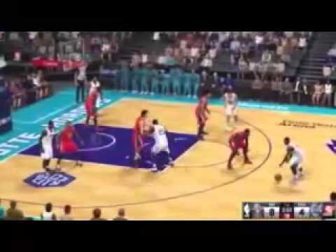 NBA 2K14 PS4 Charlotte Bobcats vs 1997 1998 LAKERS MyGM