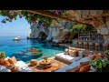 Happy Morning Bossa Nova At Beach Cafe Ambience Relaxing Jazz Ocean Wave Sounds For Good Mood