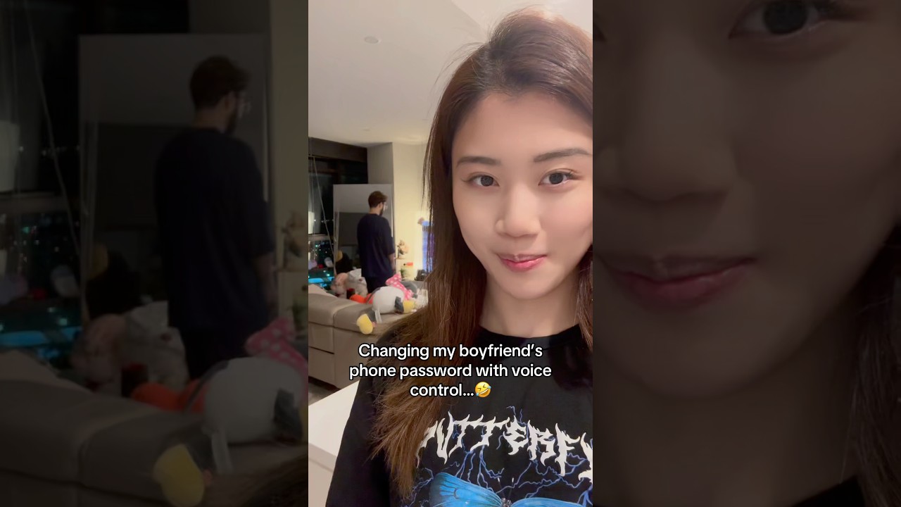 What’s his password?!🤣 #shorts #couple #relationship