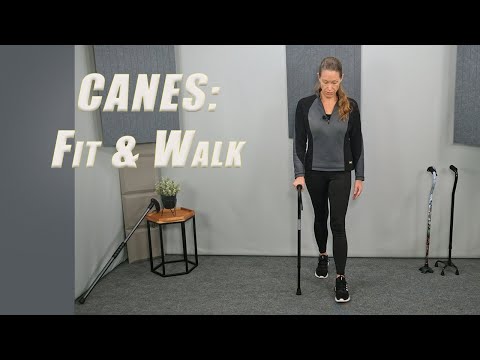 HOW TO Walk with a CANE safely and easily | Fit, Use and More Tips