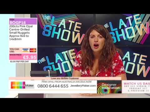 JewelleryMaker The Late Show LIVE 07/07/2015