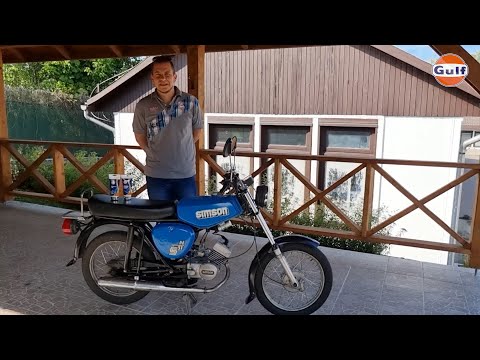 Simson S51N - Gulf motorkerékpár wax, króm és alumínium tisztító