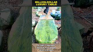 From Rough Rock to Million Dollar Luxury Table!