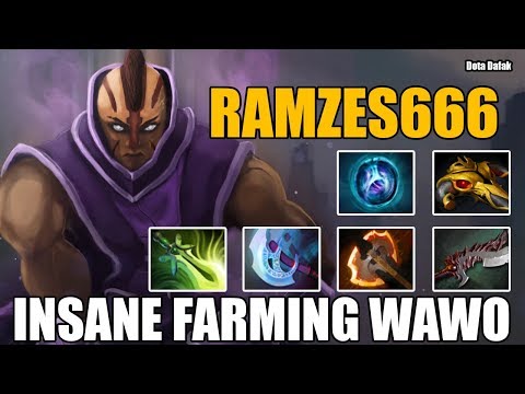 RAMZES666 [Anti Mage] INSANE Farming WAWO - Dota 2