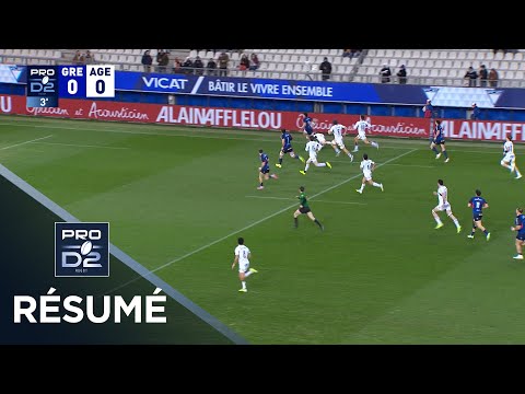 PRO D2 Saison 2025-2026 J17 - Résumé FC Grenoble Rugby - SU Agen