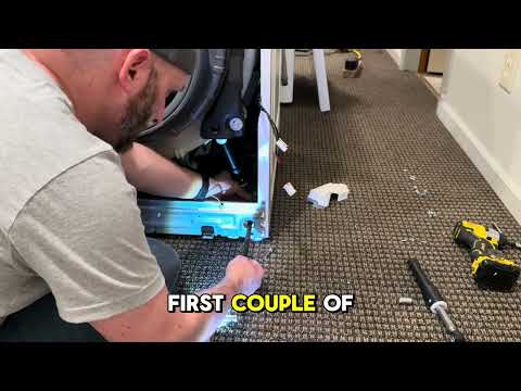 Samsung Washer How to Replace the Front Shocks (Part 2)