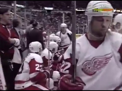 NHL WESTERN CONFERENCE QUARTERFINALS 1994 - Game 7 - San Jose Sharks @ Detroit Red Wings