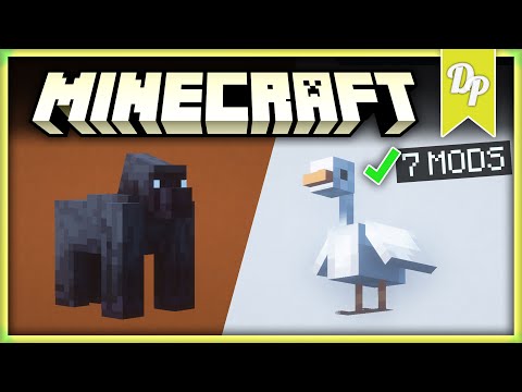 DanielPlays - Best Animal Mods for Minecraft 1.16.5 - Turn Minecraft into an Animal Paradise | Best Minecraft Mods