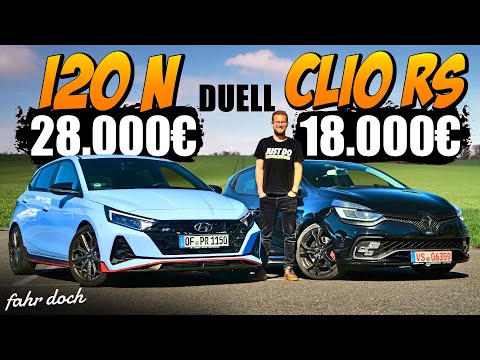 Hyundai i20 N Performance vs Renault Clio RS Trophy ALT vs NEU Vergleich fertig