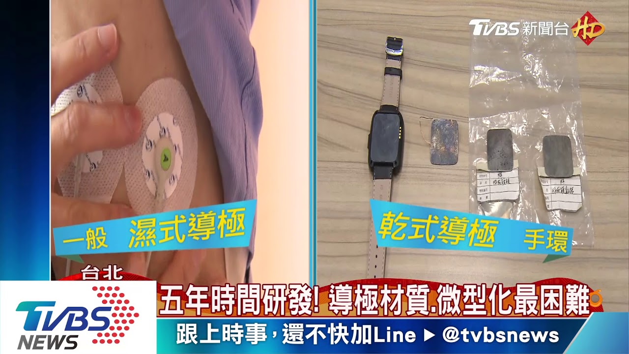 24時心電圖檢出率低! 中央大學研發「手環式」