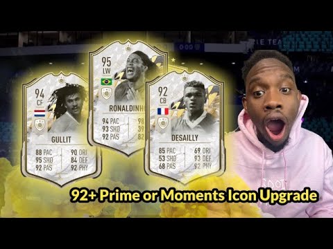 Opened my 92+ Prime or Moments Icon Pack! Rank IV FUT Champ Rewards pack opening!