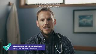 Vaccinate WA: Physician Assistant Mike Fleming's Vaccine Message (30 sec)