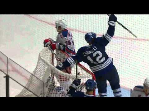 Tim Connolly Toronto Maple Leafs Goal vs New York Rangers December 5th 2011