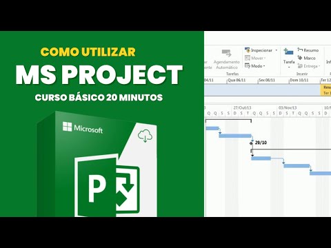 Cronograma em MS Project [Curso Básico em 20 minutos]