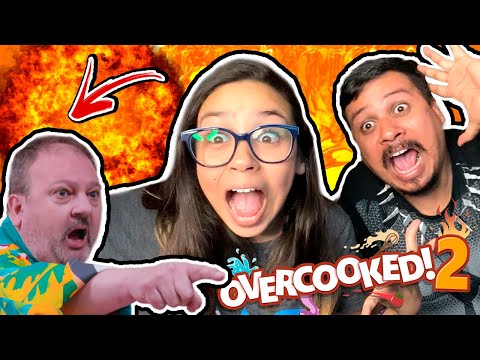 VOCÊ É A VERGONHA DA PROFISSON - Overcooked 2 - COISAS DA LUNA GAMES