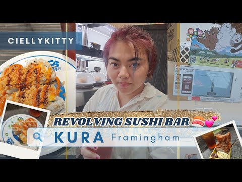 KURA IN FRAMINGHAM!! NEW LOCATION SUSHI REVOLVING 🍣 BAR