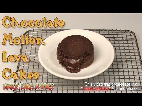Simply The BEST Chocolate Molten Lava Cakes Recipe