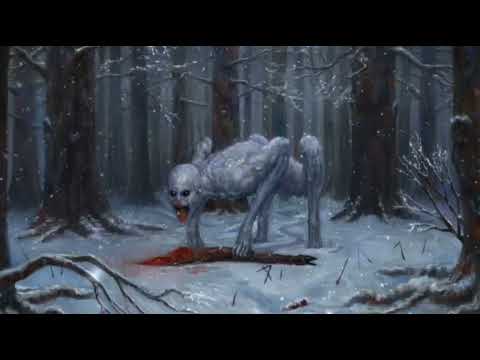 Snowy Wendigo Forest | Dark Ambient Music | Cold Howling Wind